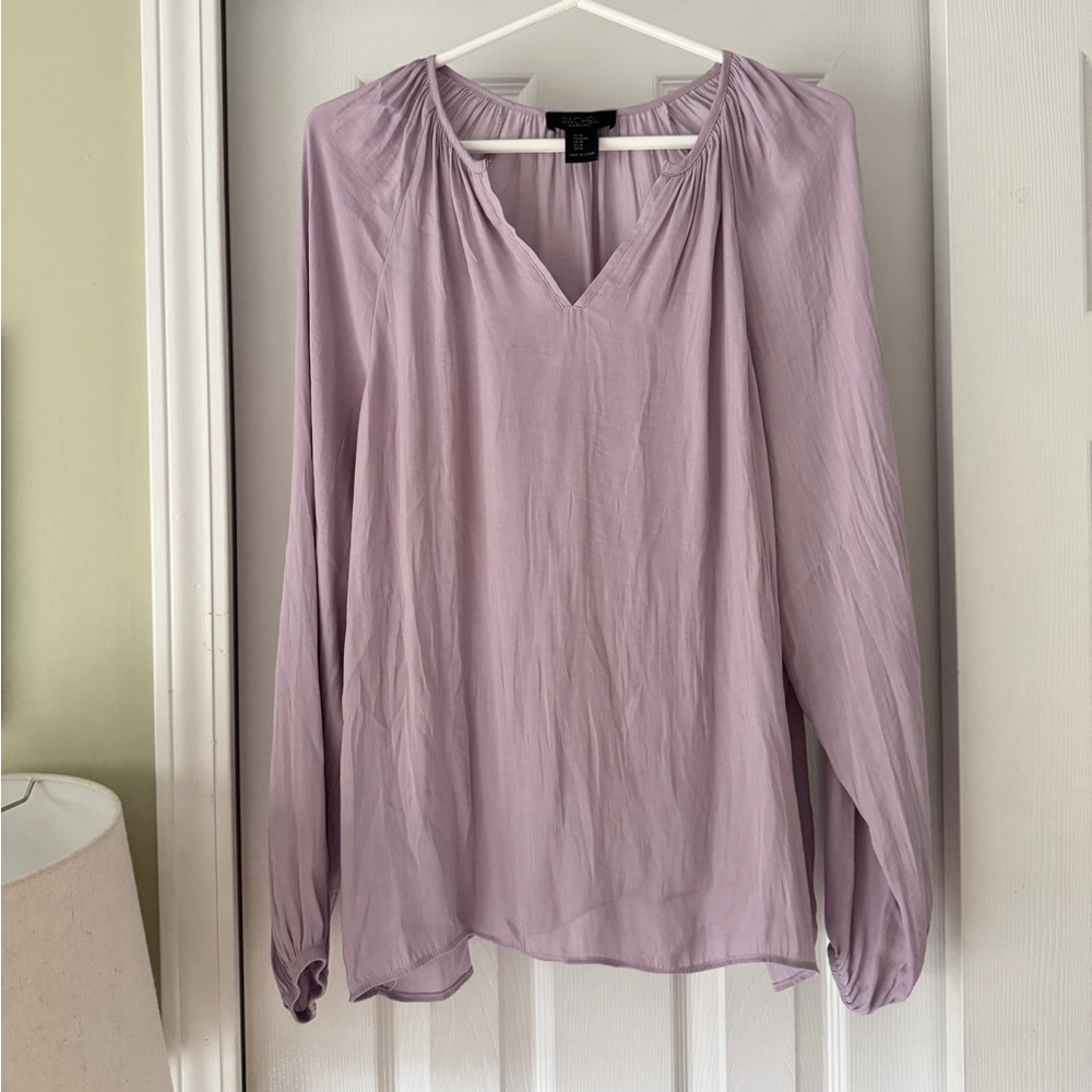 Rachel Zoe Soft Lilac Blouse